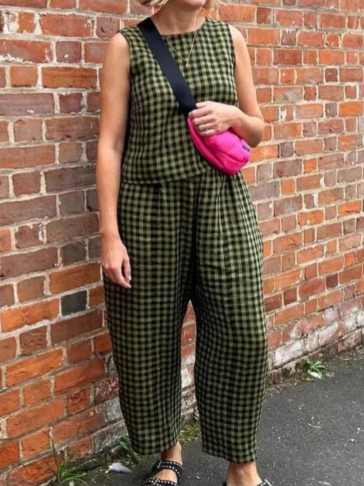 Relaxed Vest Nine Point Pants