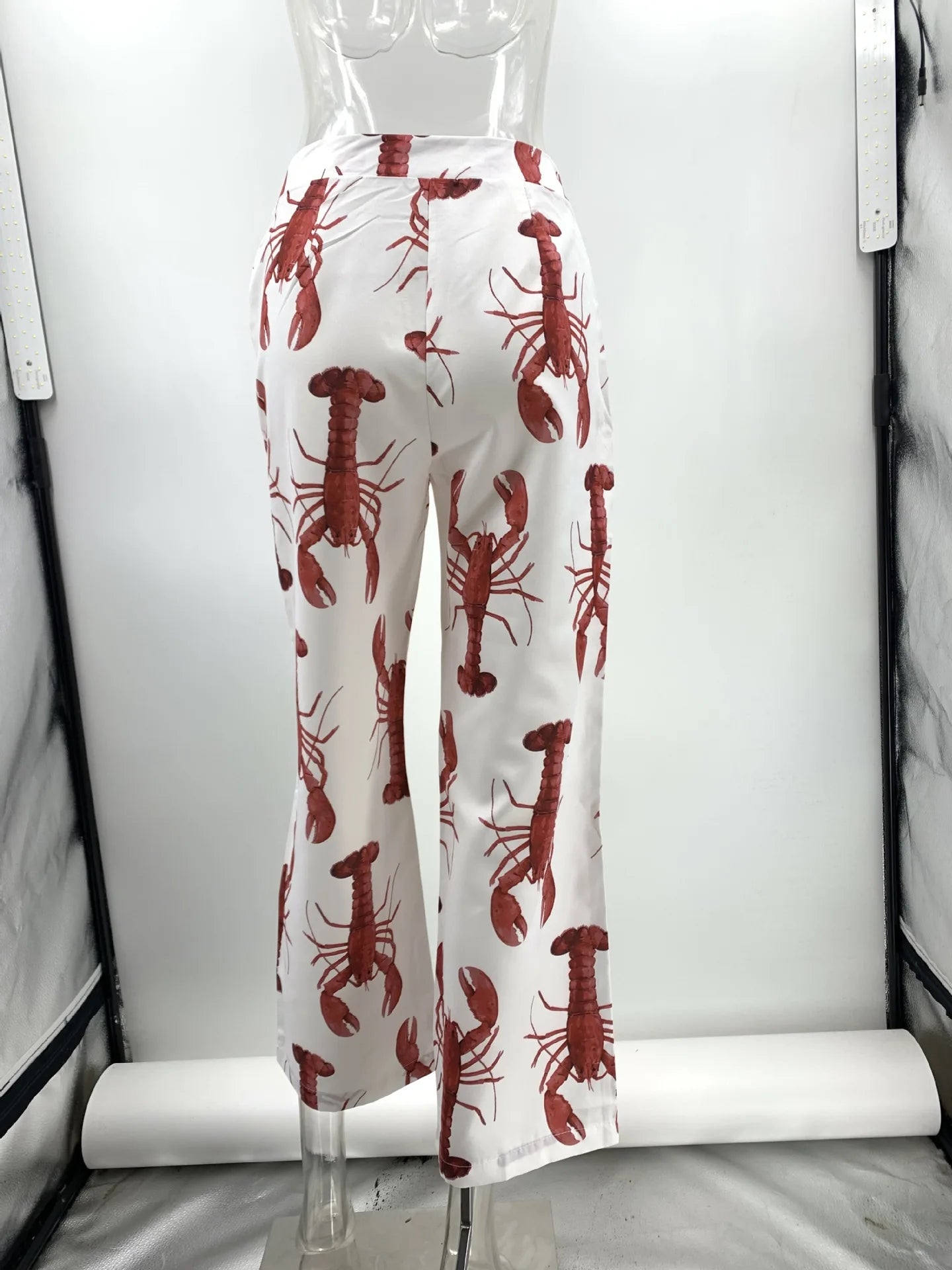 Cartoon Cray Printing Long Pants Set - Sets
