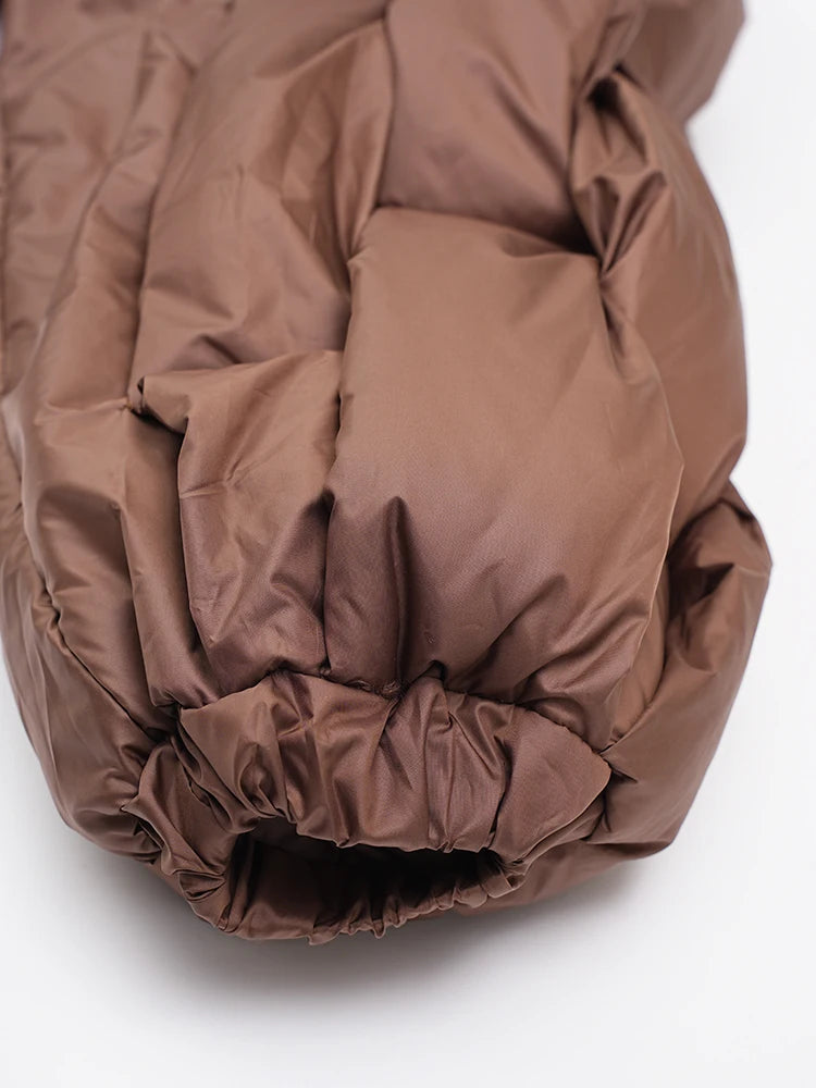 Warm Cotton-padded Coat Long Sleeve Women Parkas