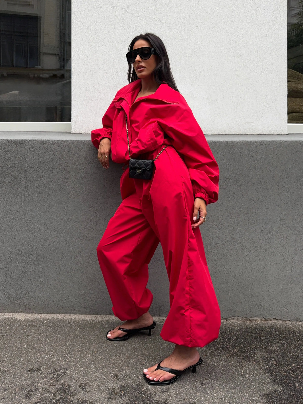 THE red CO-ORD set