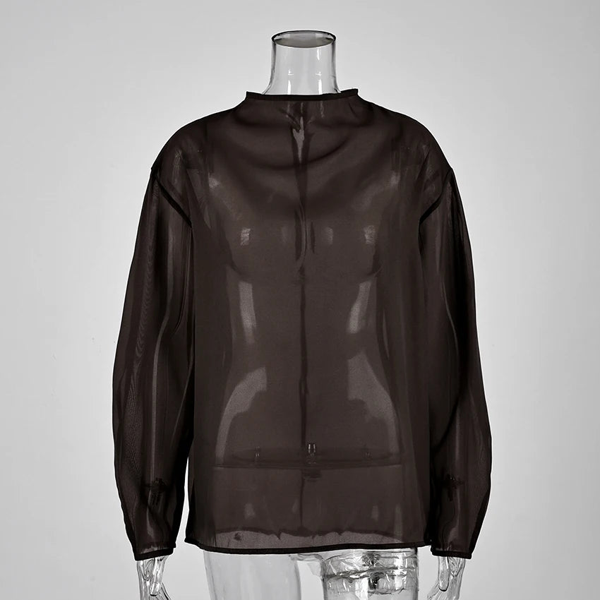 Elegant  O Neck Blouse - Autumn Street