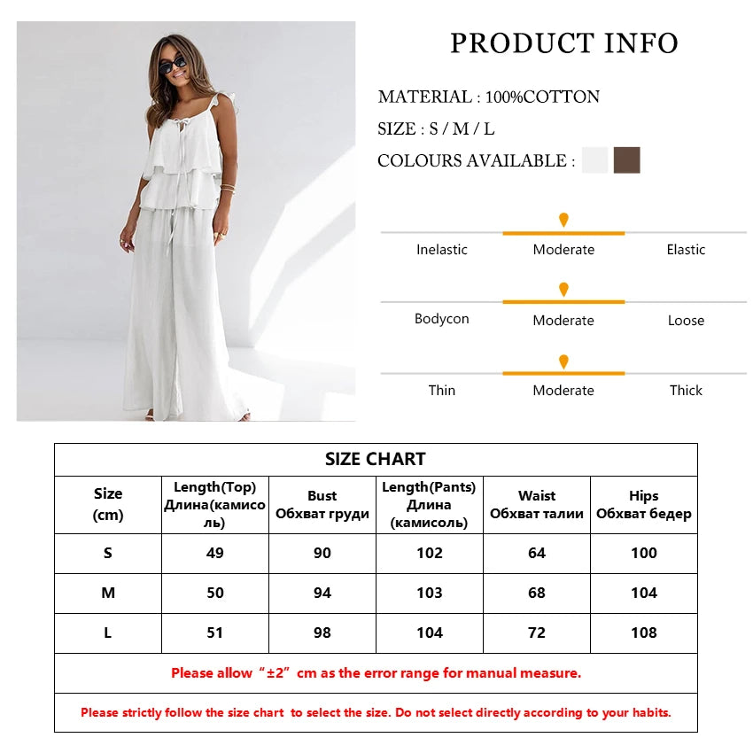 Set Spaghetti Strap -Nightwear Tank Tops