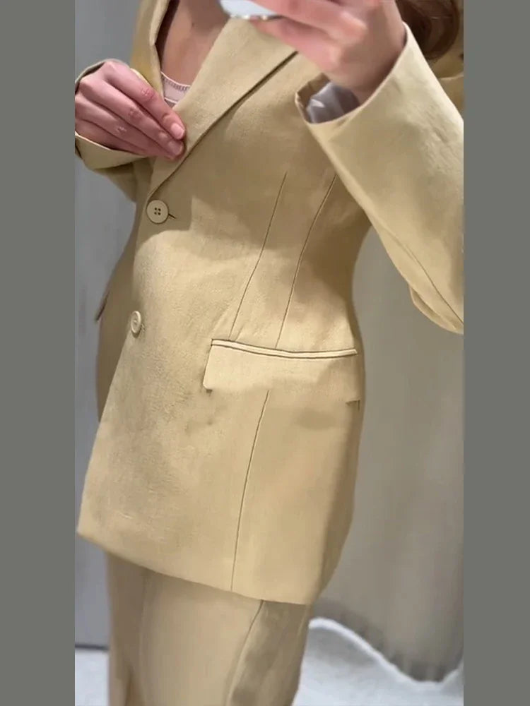 Suit Jacket - Woman Set Casual