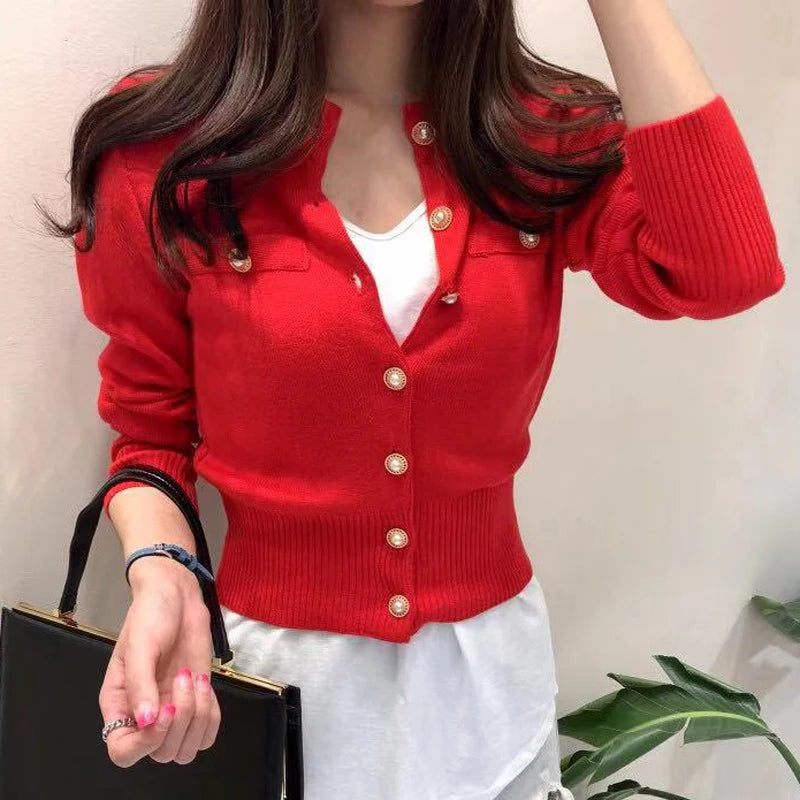 Long Sleeve - Cardigans Knitted Coat