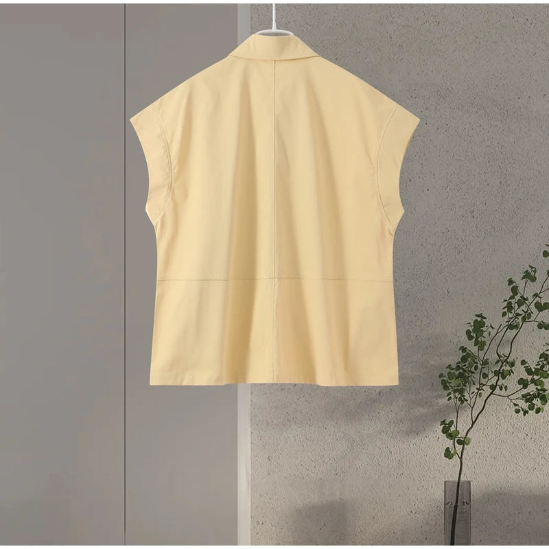 Street Fashion-Vest Pants