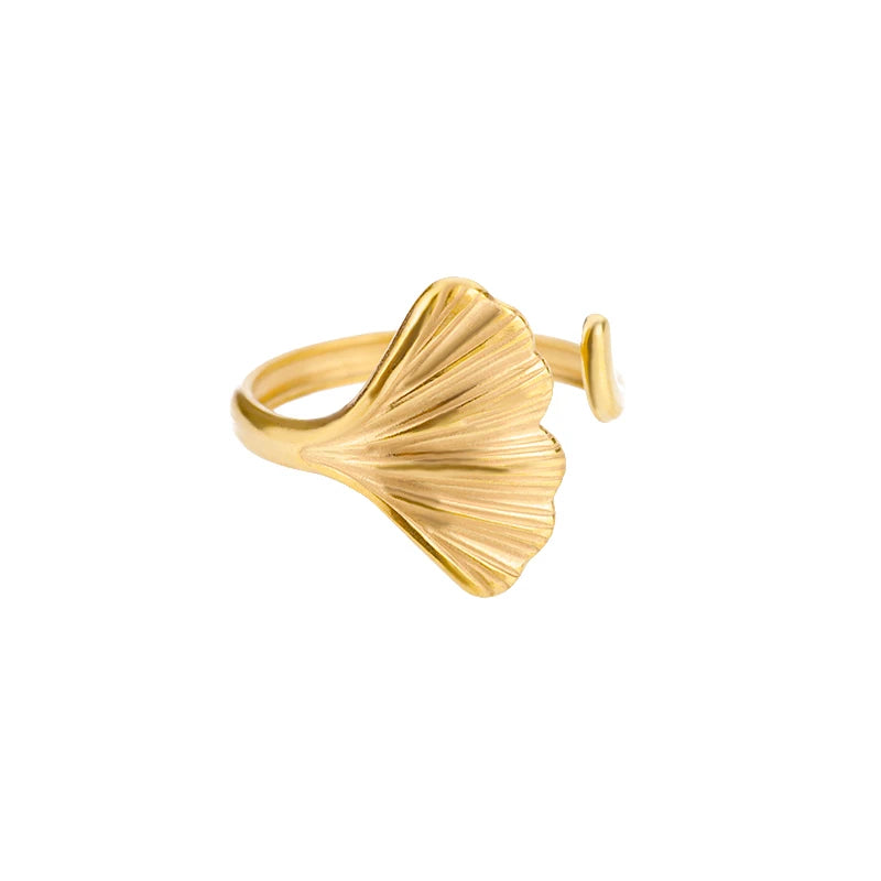 Stainless Steel Rings - Gold Color