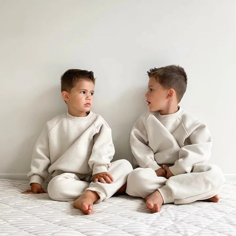 Winter Sports COTTON Set- Boys Girls Warm Suit