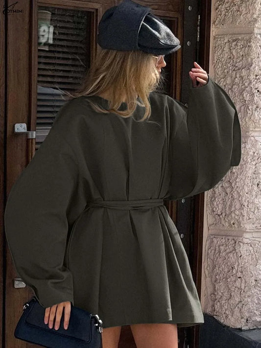 Olive Cotton Dresses