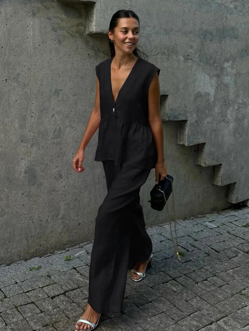 Top + Pants - Set Suits