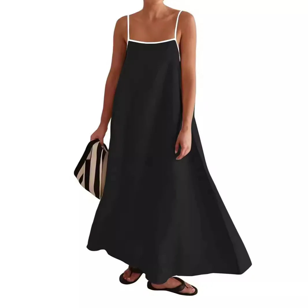 Cotton Camisole Dress - Swing Casual Dress