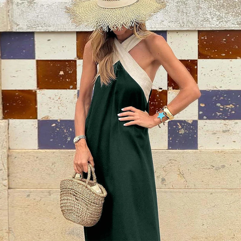 Long Dress - Off Shoulder Hollow Party