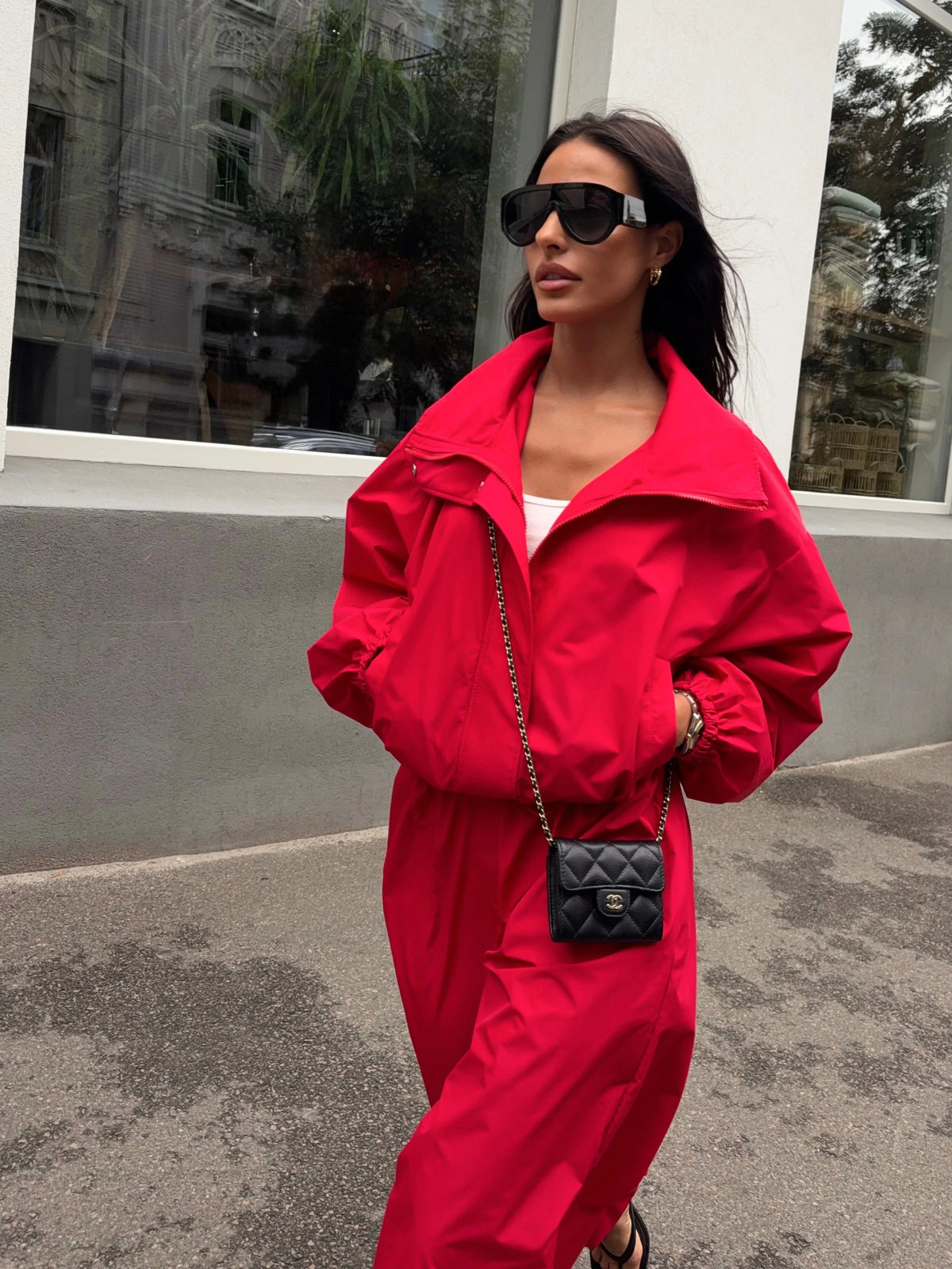 THE red CO-ORD set