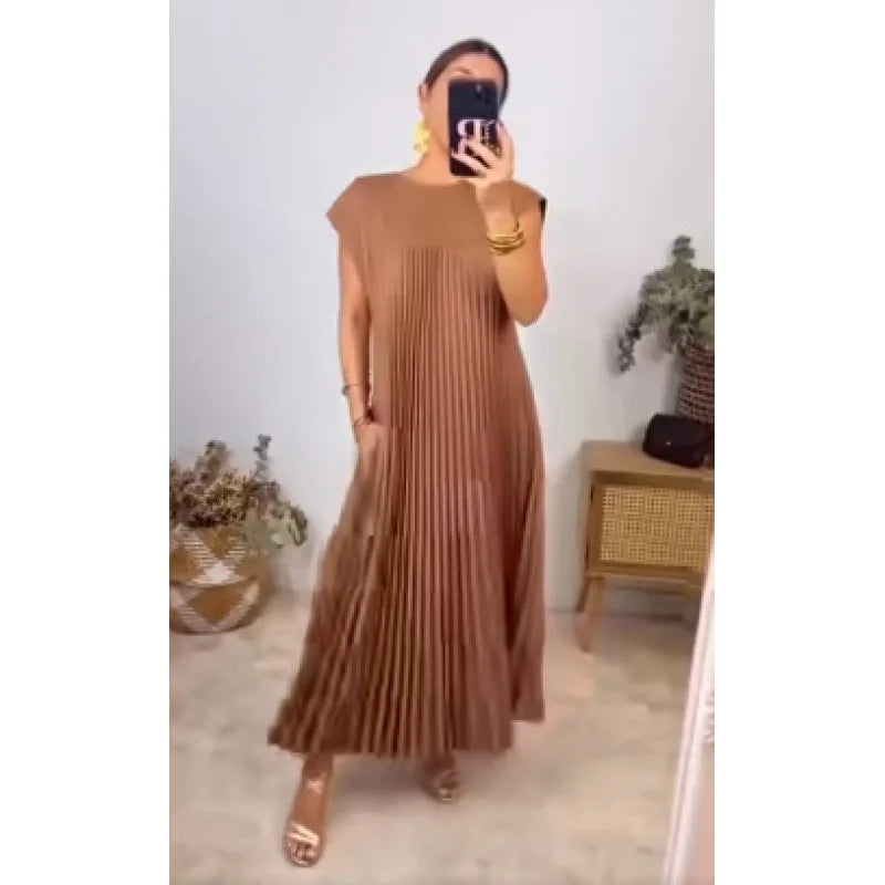 Pleated Dress