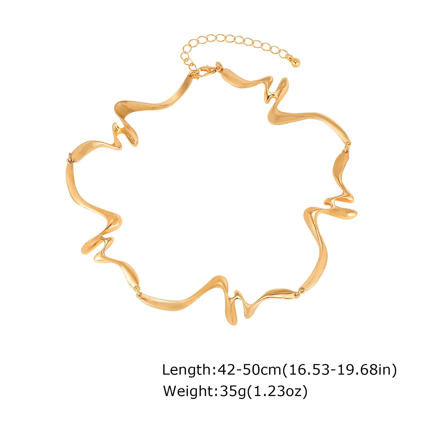 Punk Wave - Irregular Arm Bracelet