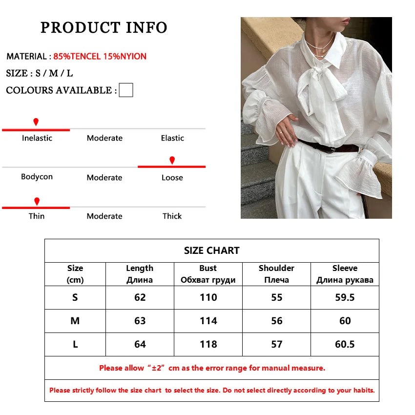White Women's Shirt -Elegant Classic