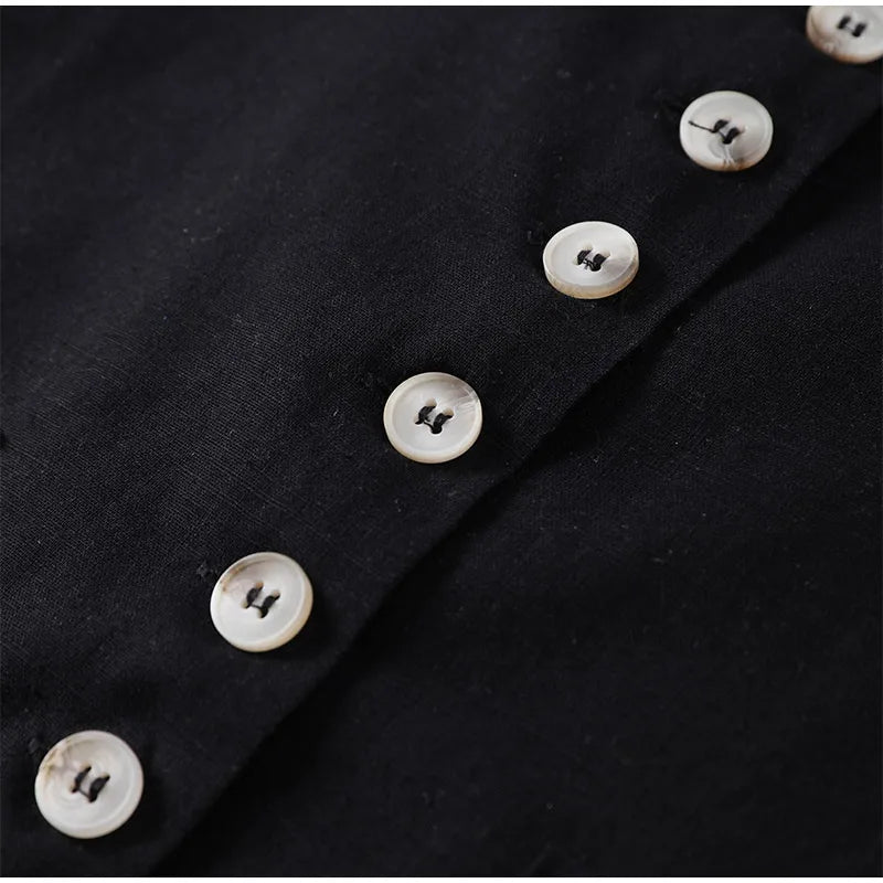 Elegant Single Breasted Long Vest Waistcoat