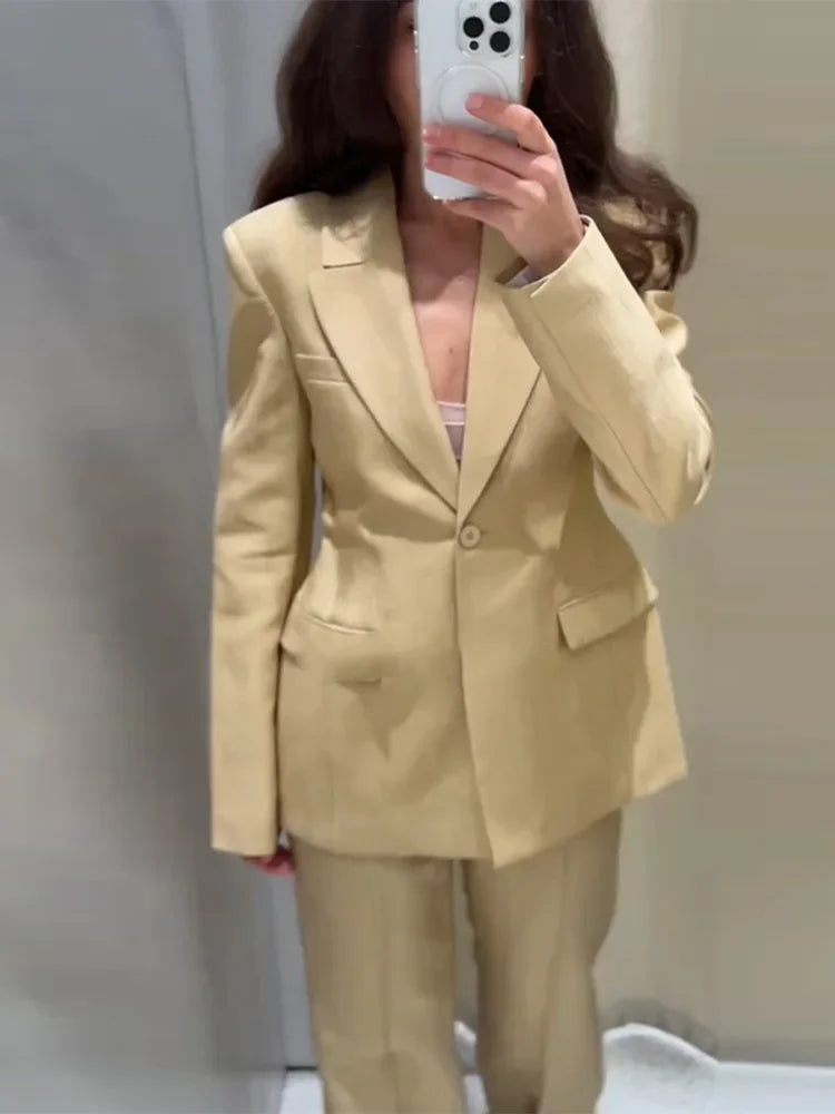 Suit Jacket - Woman Set Casual