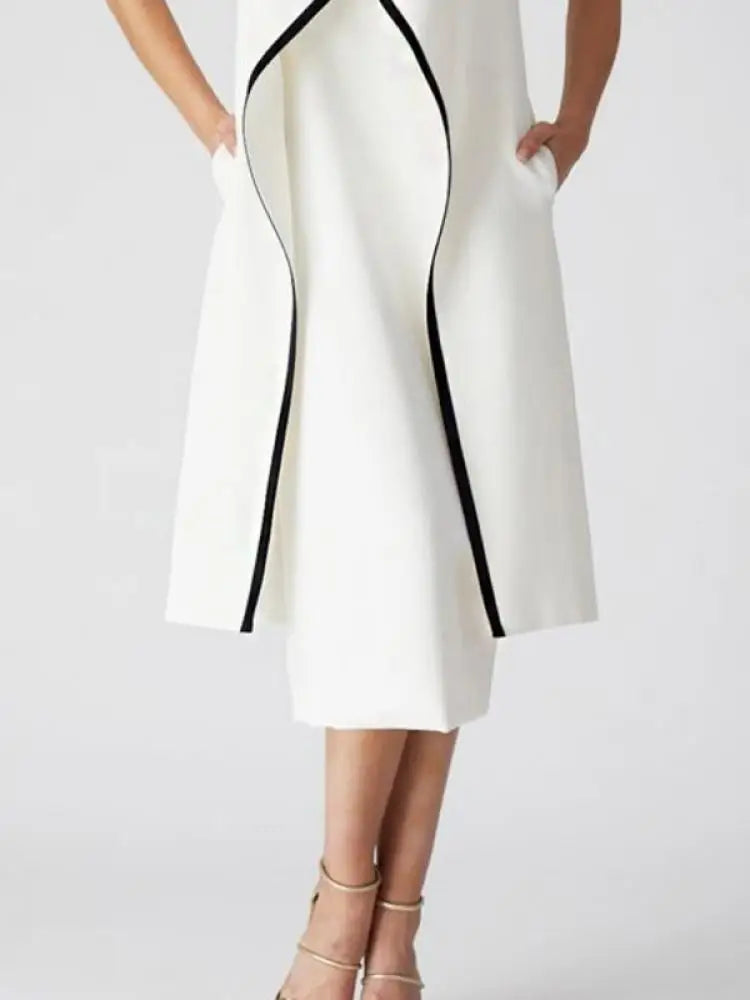 Elegant - Two Pieces Evening Midi Dresses