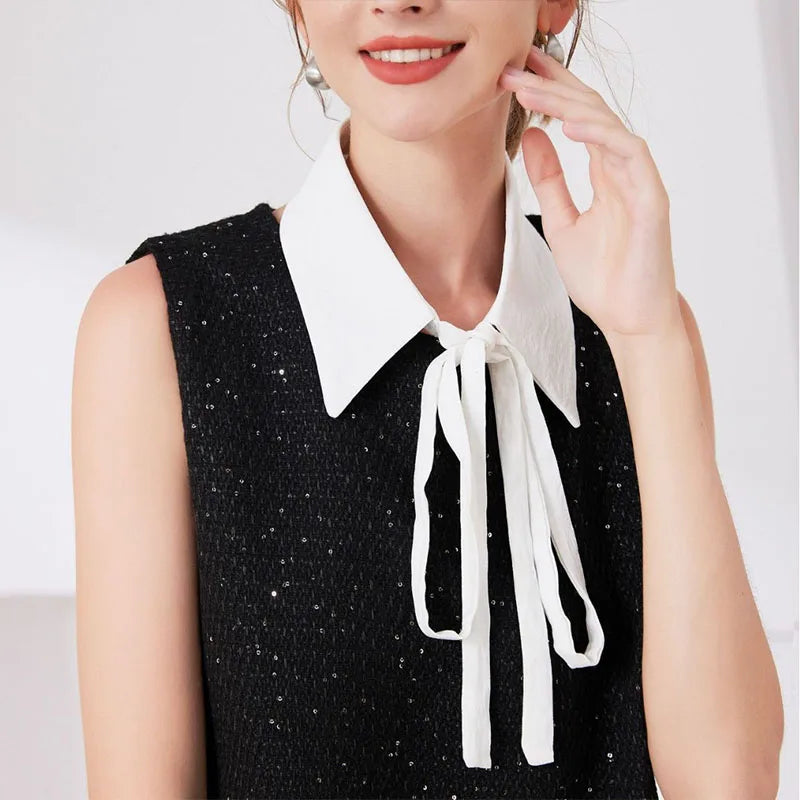 Fake Collar Shirt -False Collar Woman Lace Tie