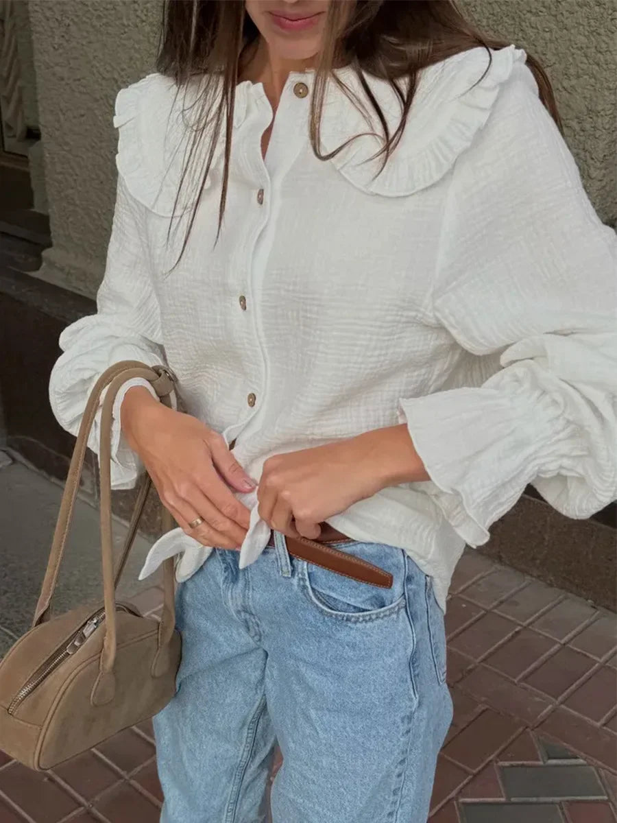 Blubelle 100% Cotton Babydoll  blouse