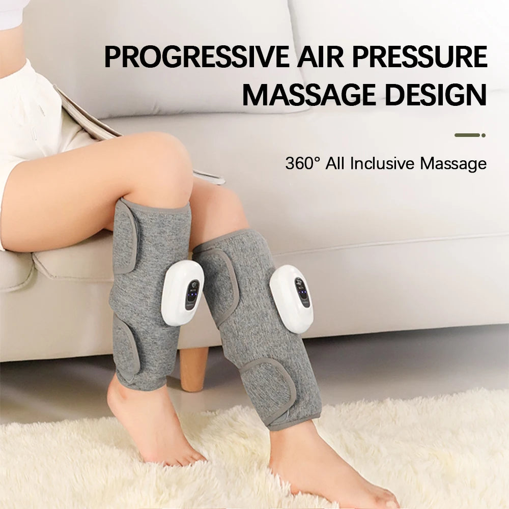 Wireless 360° Air Pressure Calf Massager- Eletric 3 Mode Airbag Compresstion Leg