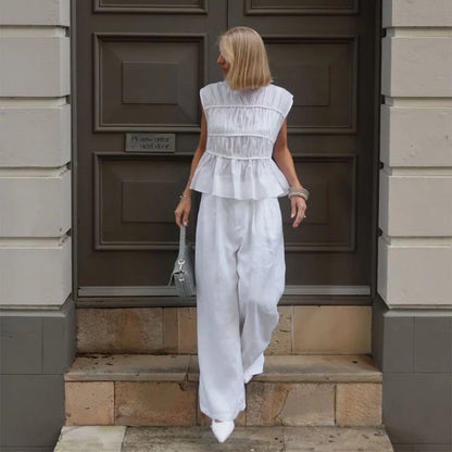 Casual Suits - Summer Elegant 2 Pieces Set