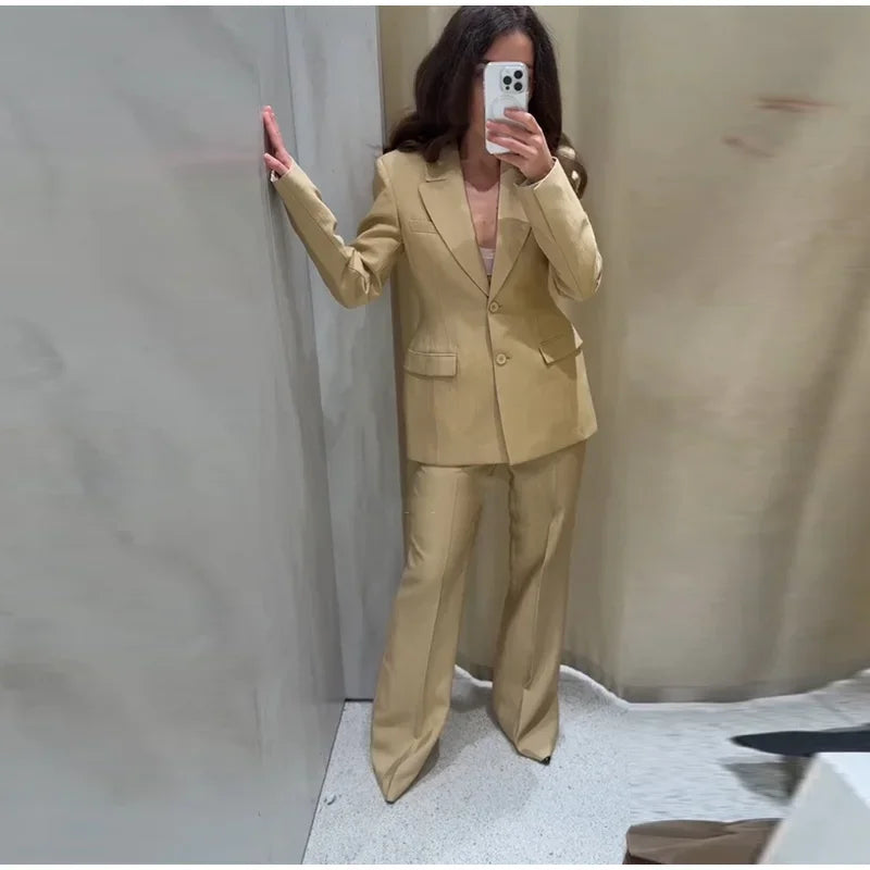 Suit Jacket - Woman Set Casual
