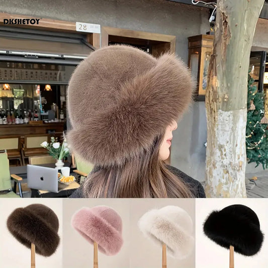 Plush Warm Fur Hat
