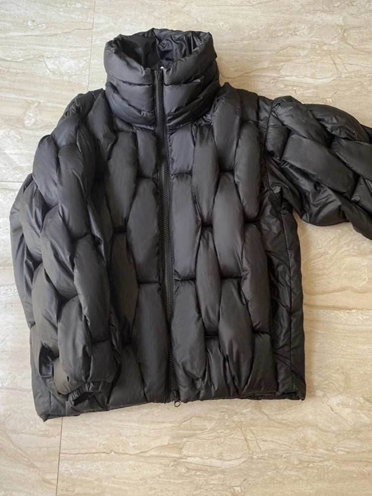 Warm Cotton-padded Coat Long Sleeve Women Parkas