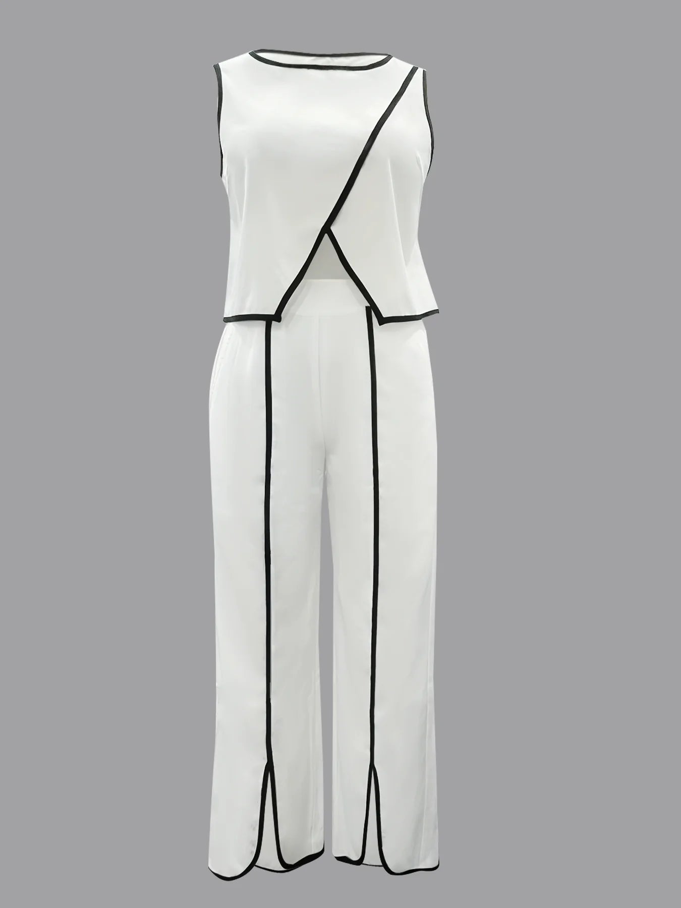 Sets - Sleeveless Tank Top Pants Set