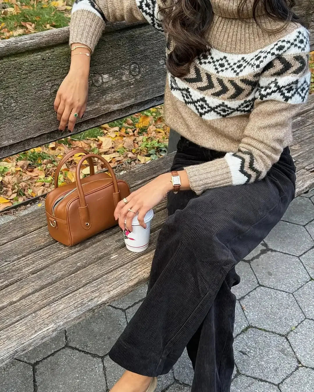 Pattern Pullover - Collar Full Sleeve