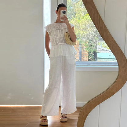 Casual Suits - Summer Elegant 2 Pieces Set
