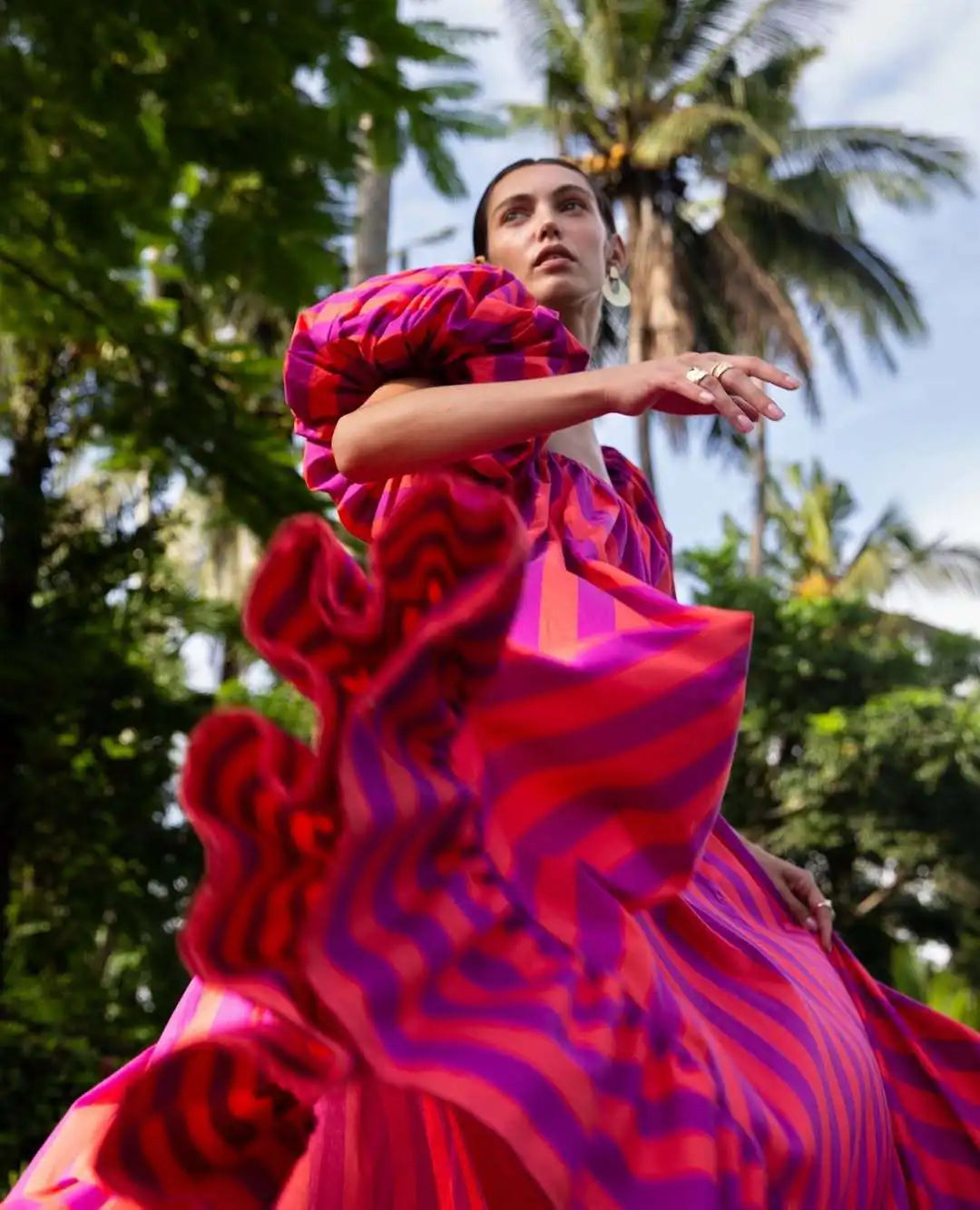 Print Beach Holiday Dresses Cover-Up