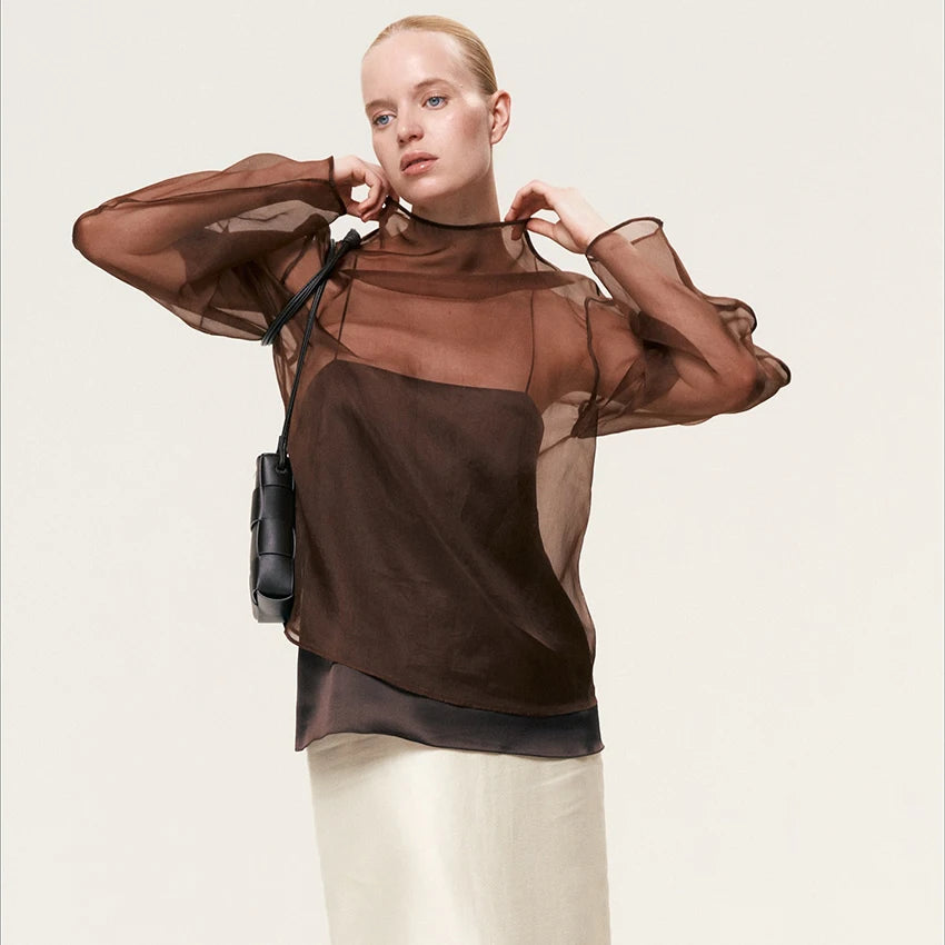 Elegant  O Neck Blouse - Autumn Street