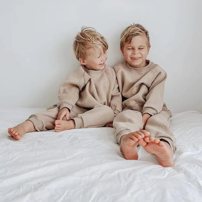 Winter Sports COTTON Set- Boys Girls Warm Suit