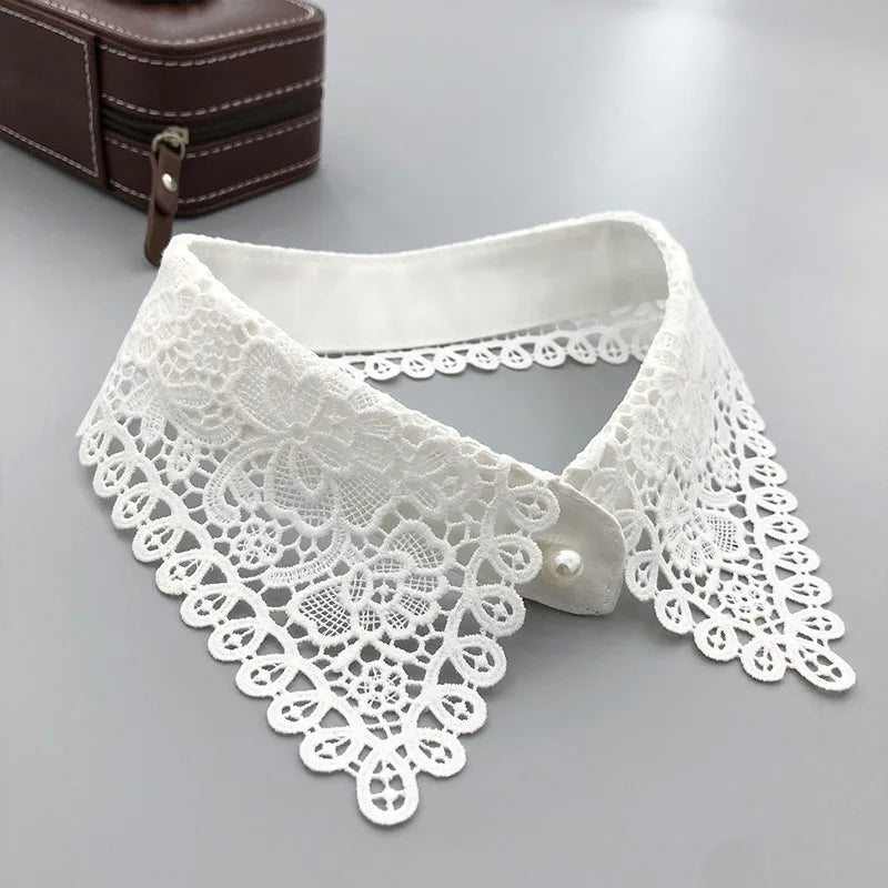 Fake Collar Shirt -False Collar Woman Lace Tie