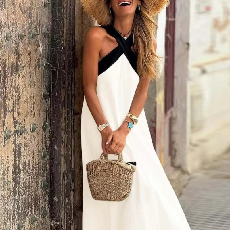 Long Dress - Off Shoulder Hollow Party