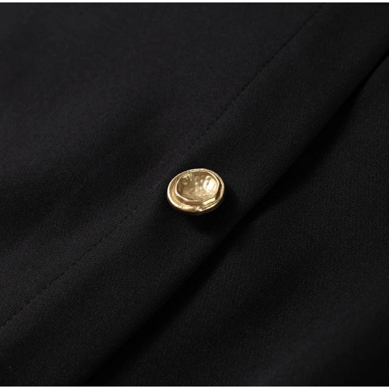 Elegant Dress - Pockets Slim Dress