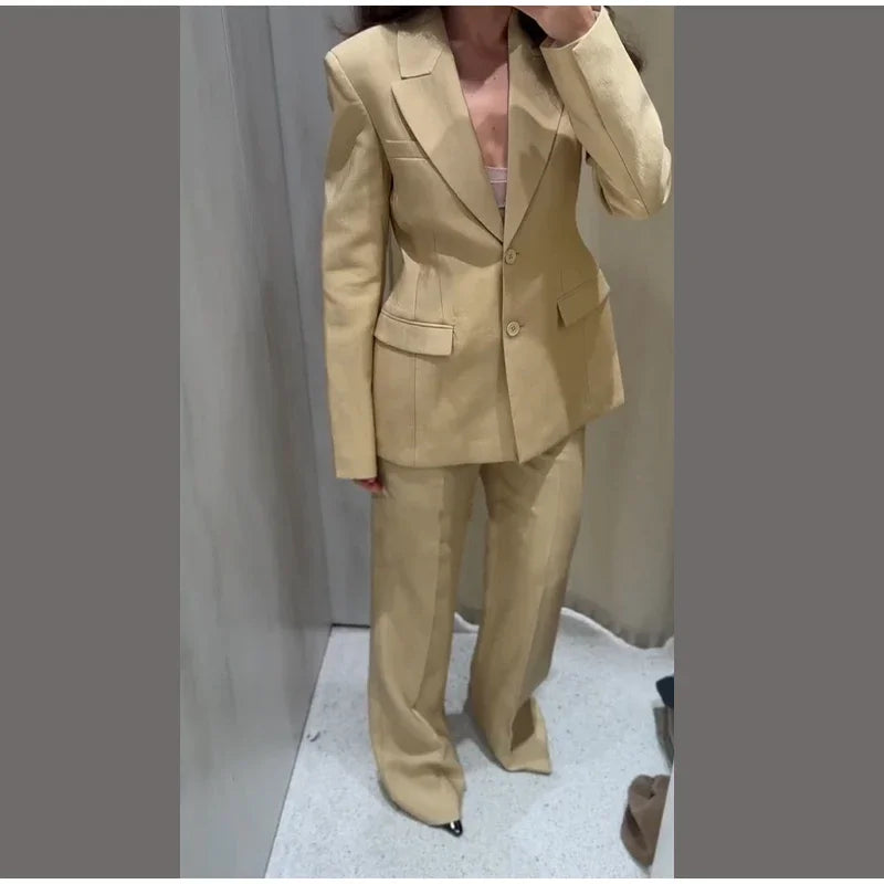 Suit Jacket - Woman Set Casual