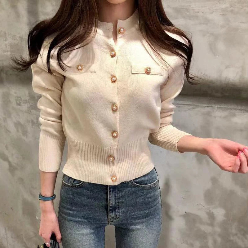 Long Sleeve - Cardigans Knitted Coat