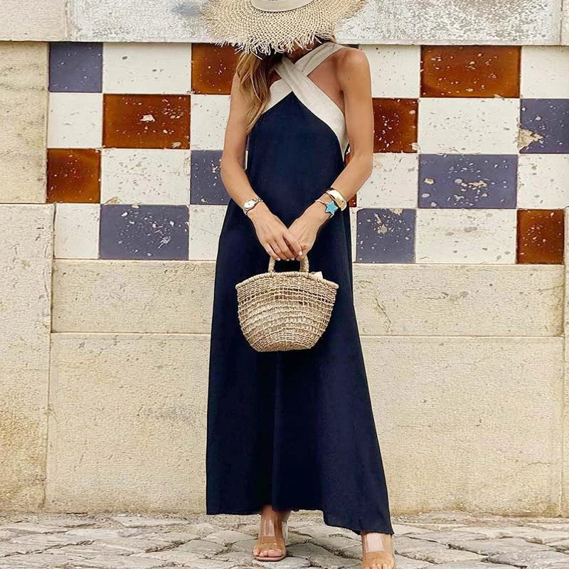 Long Dress - Off Shoulder Hollow Party