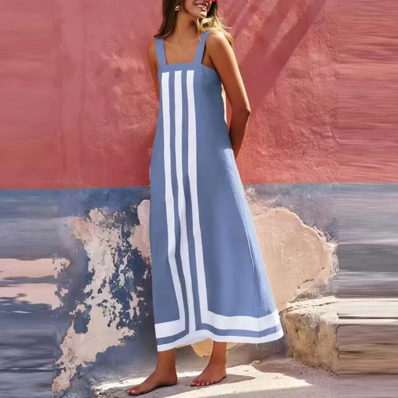 Beach Dress - Contrast Color