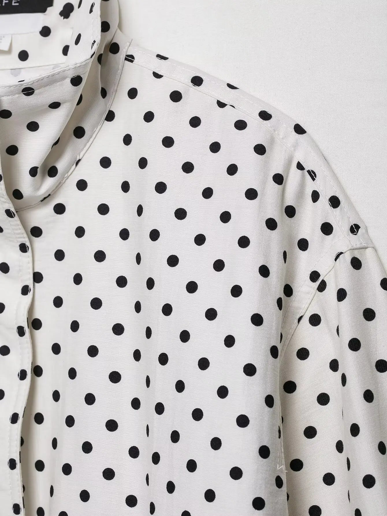 Casual Coats - Fashion Polka Dot Printed Jacket
