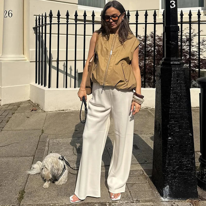 Maxi Coat - Lapel Pockets