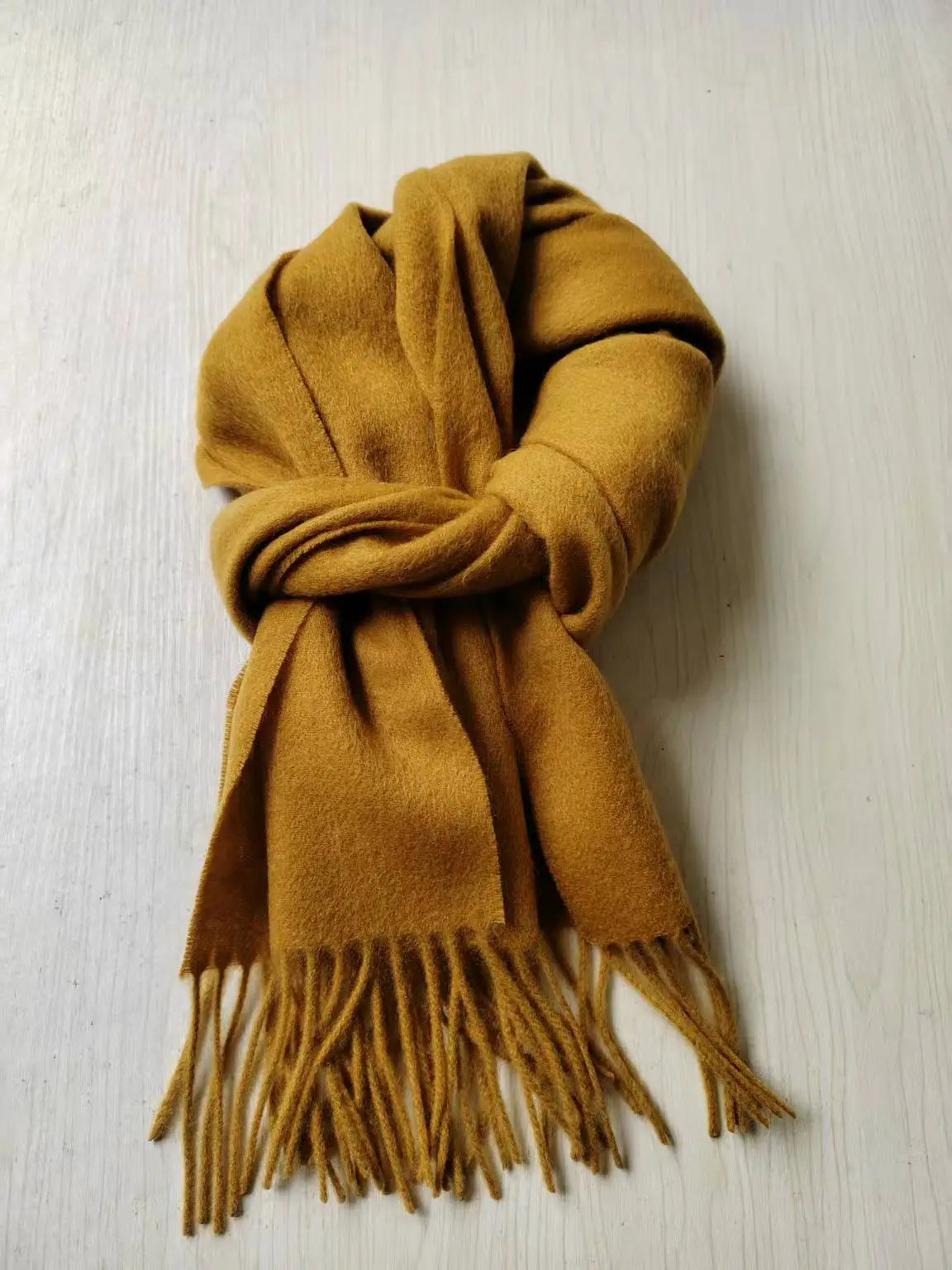 100% Wool Winter Scarf- Warm Cashmere Scarves