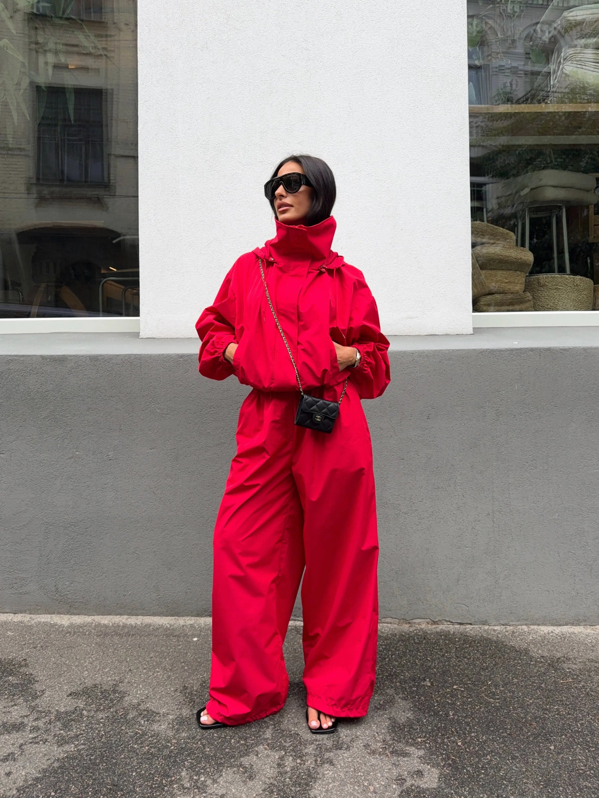 THE red CO-ORD set