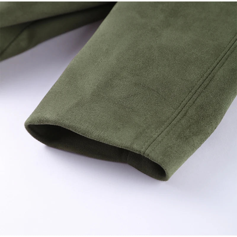 Long Sleeves Jacket -Sets Baggy