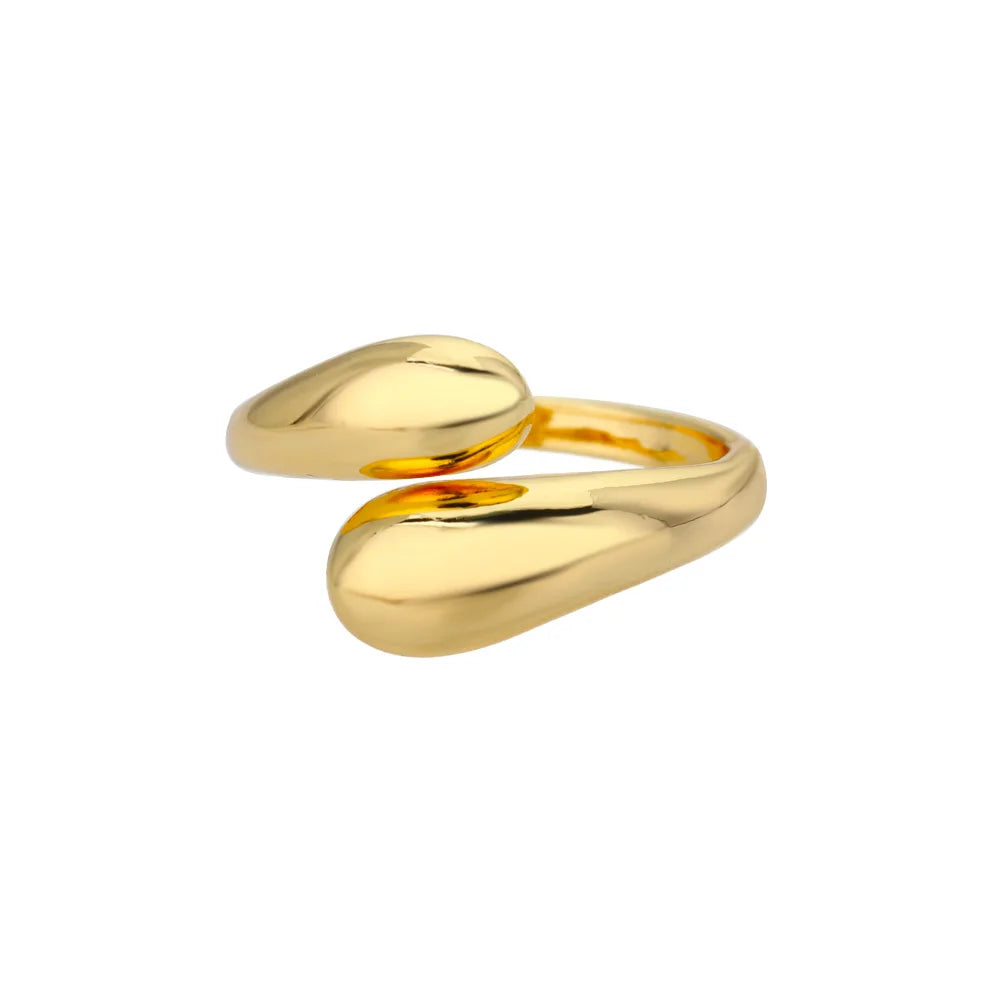 Stainless Steel Rings - Gold Color