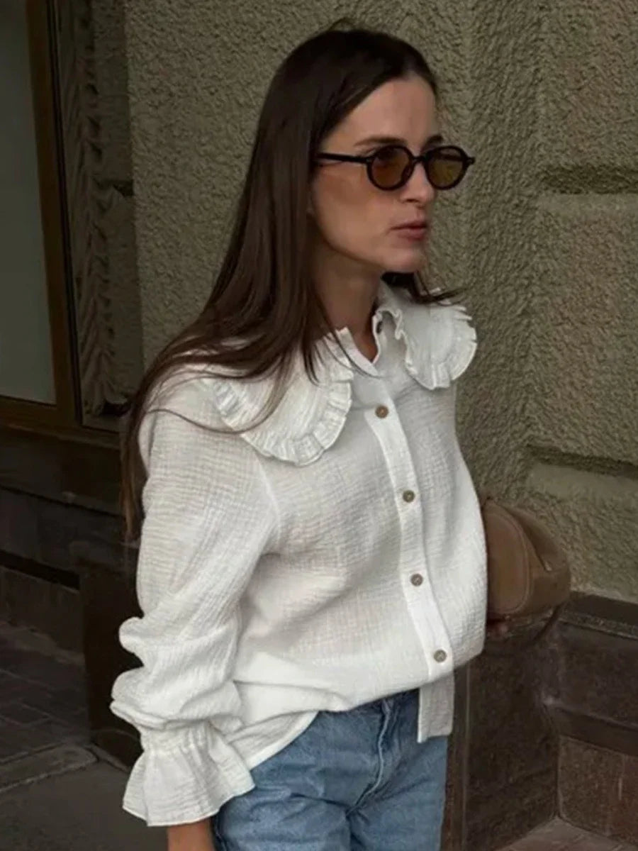 Blubelle 100% Cotton Babydoll  blouse