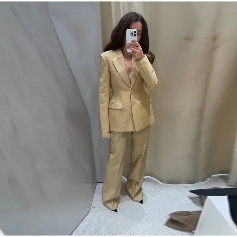 Suit Jacket - Woman Set Casual